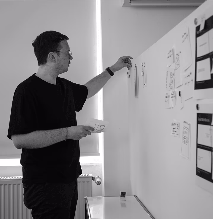 Markenentwicklung am Whiteboard