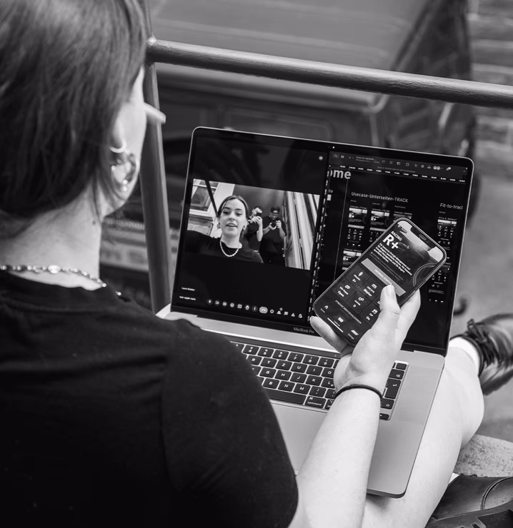 App-Design und Testing am Gerät